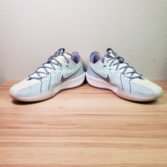 Nike Men\'s‎ Size 10 Air Zoom GT Cut 3 Dreamers Sneakers Light Blue Athletic Shoe main image 4